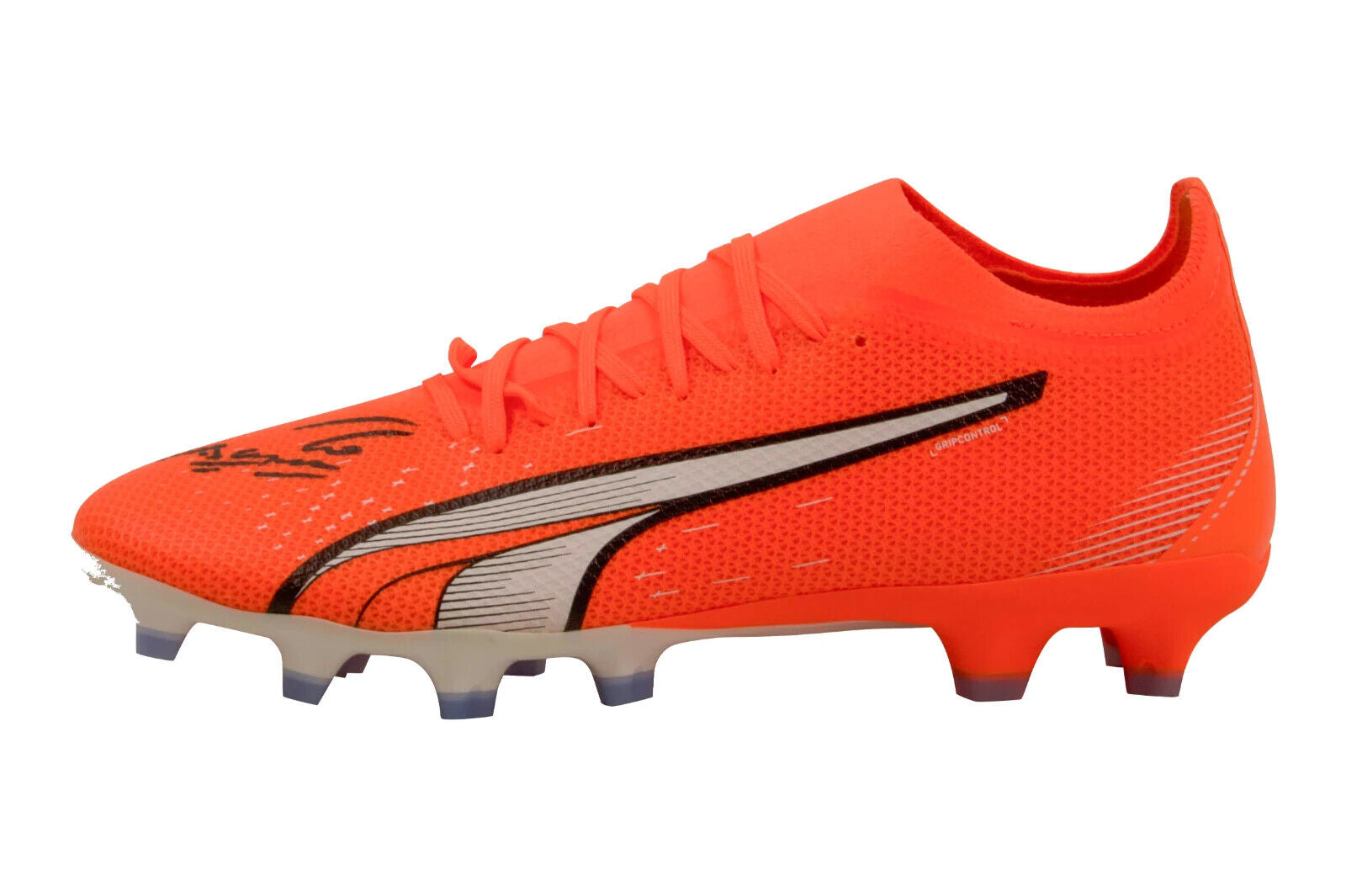 Sergio Aguero Signed Puma Soccer Cleat with Beckett COA